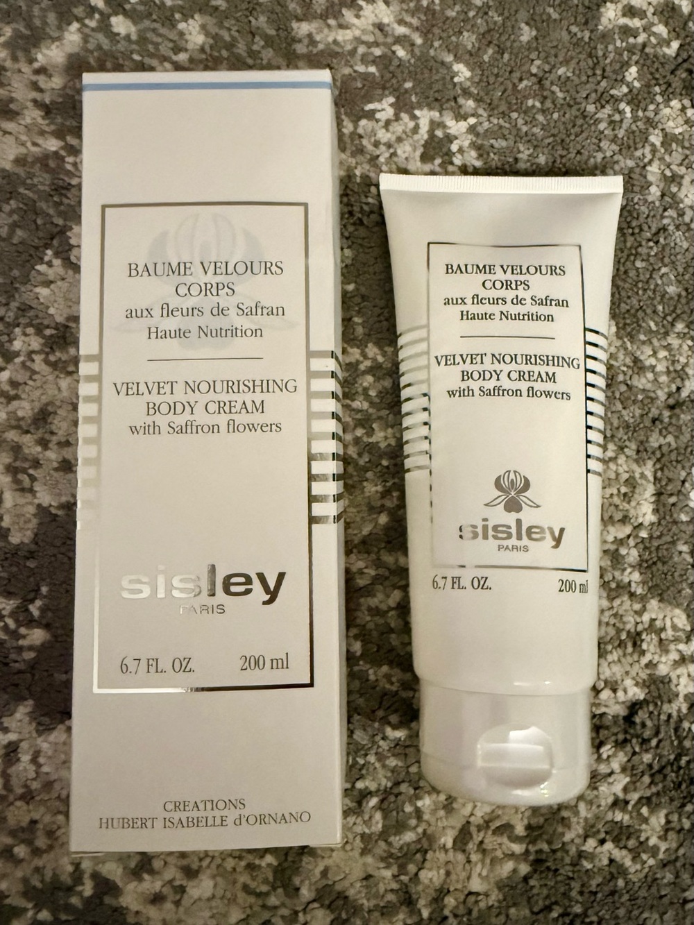 NIB Sisley Velvet Nourishing Body Cream With Saffron Flowers